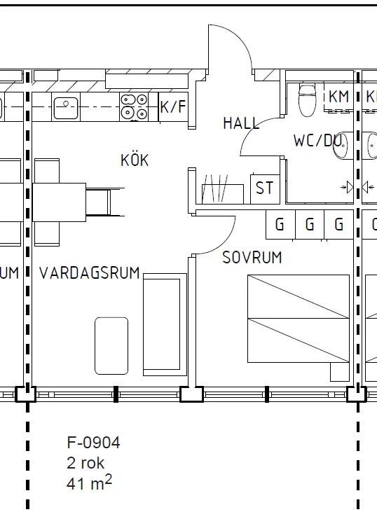 Hyreslägenhet på Nynäshamn i nynashamn