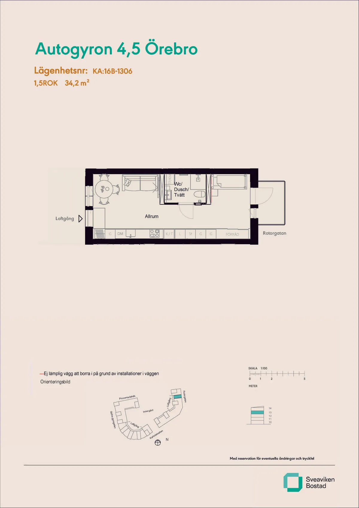 Hyreslägenhet på Örebro i orebro