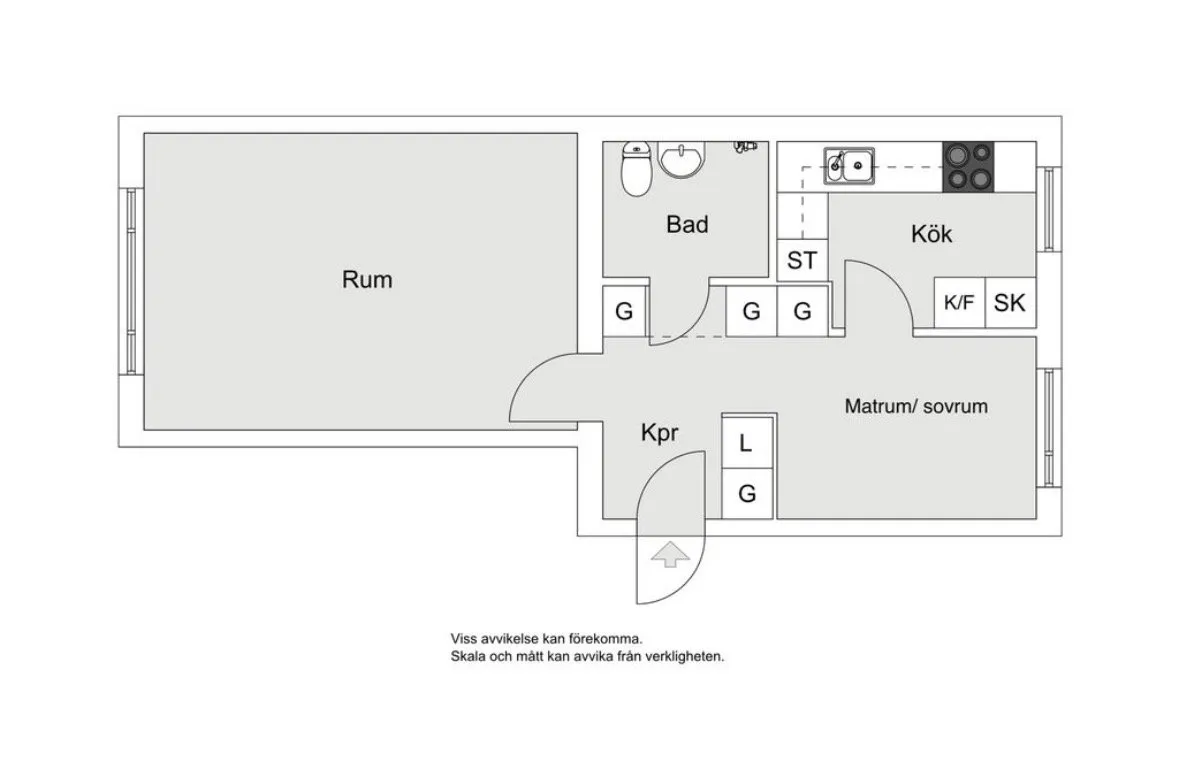 Hyreslägenhet på Årsta i arsta
