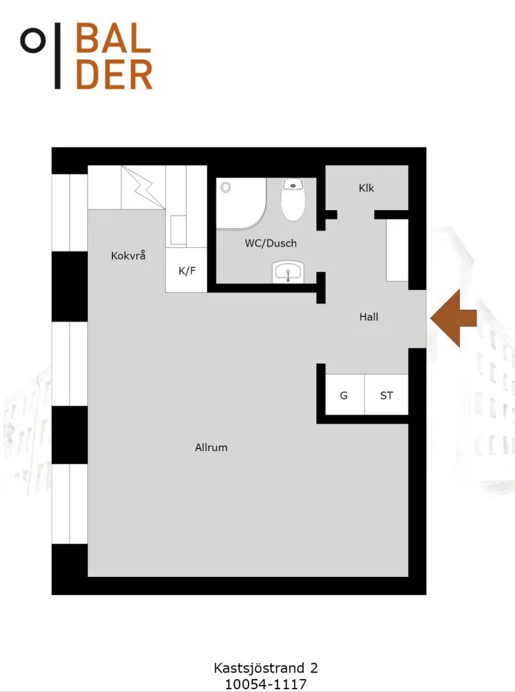 Hyreslägenhet på Gävle i gavle