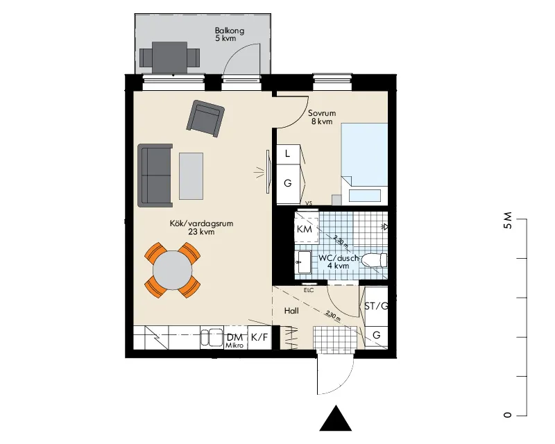 Hyreslägenhet på Västerås i vasteras