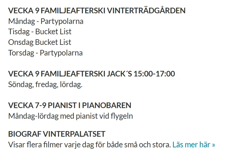 Hyreslägenhet på Sälen i salen