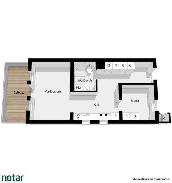 Hyreslägenhet på Kista i kista