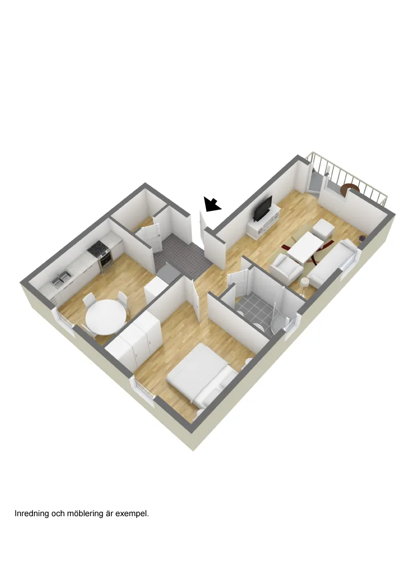 Hyreslägenhet på Borås i boras