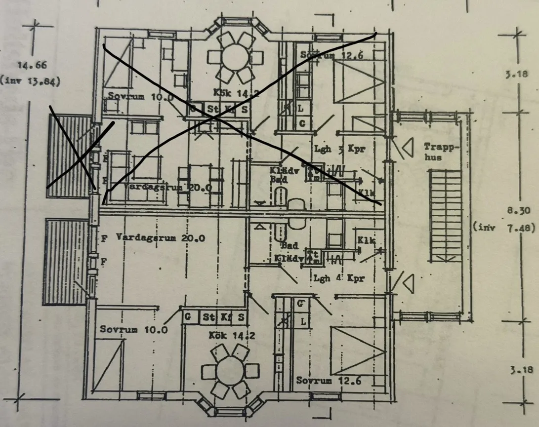 Hyreslägenhet på Nässjö i nassjo