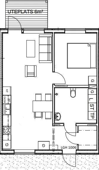 Hyreslägenhet på Strängnäs i strangnas