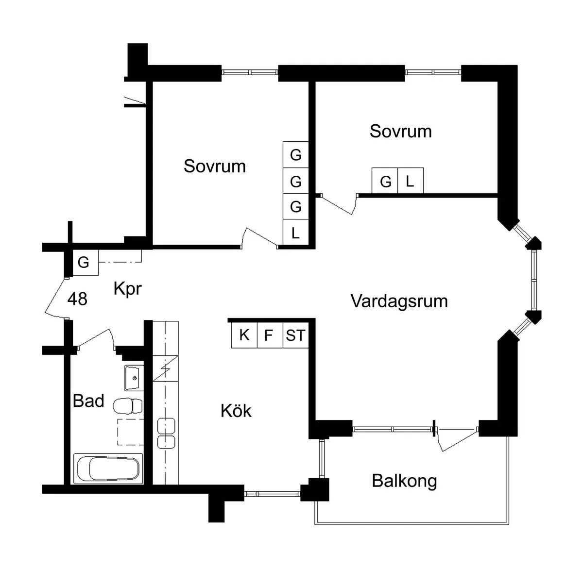 Hyreslägenhet på Skellefteå i skelleftea