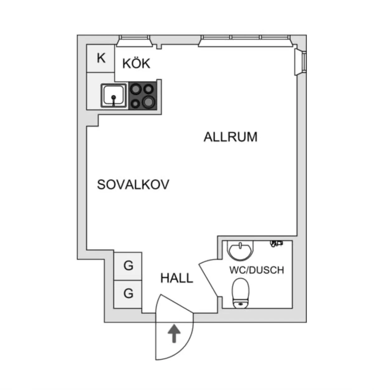 Hyreslägenhet på Linköping i linkoping