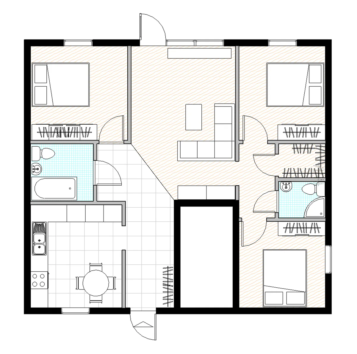 Hyreslägenhet på Kumla i kumla