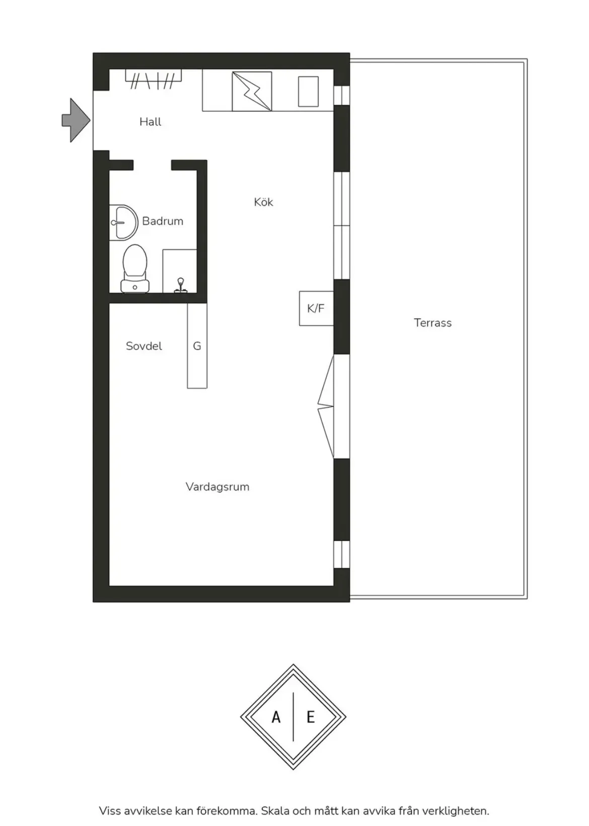 Hyreslägenhet på Stockholm i stockholm