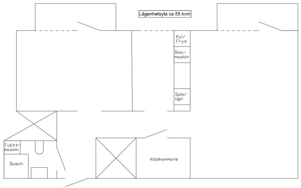 Hyreslägenhet på Malmö i malmo