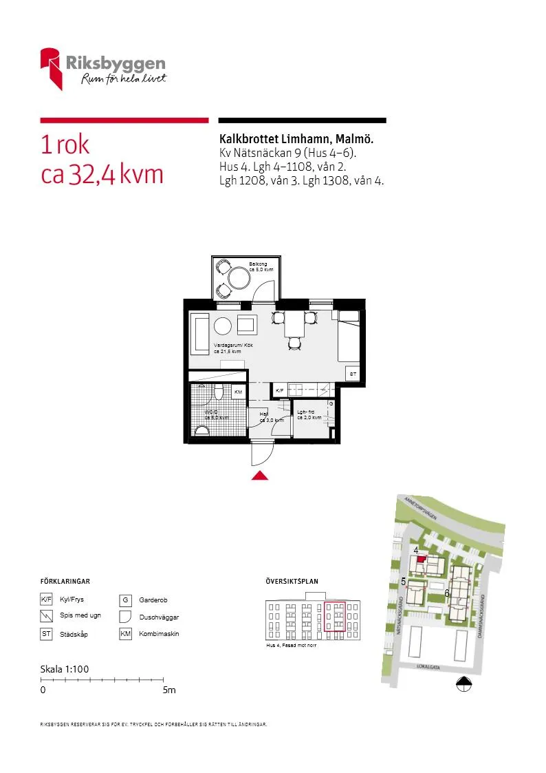 Hyreslägenhet på Limhamn i limhamn
