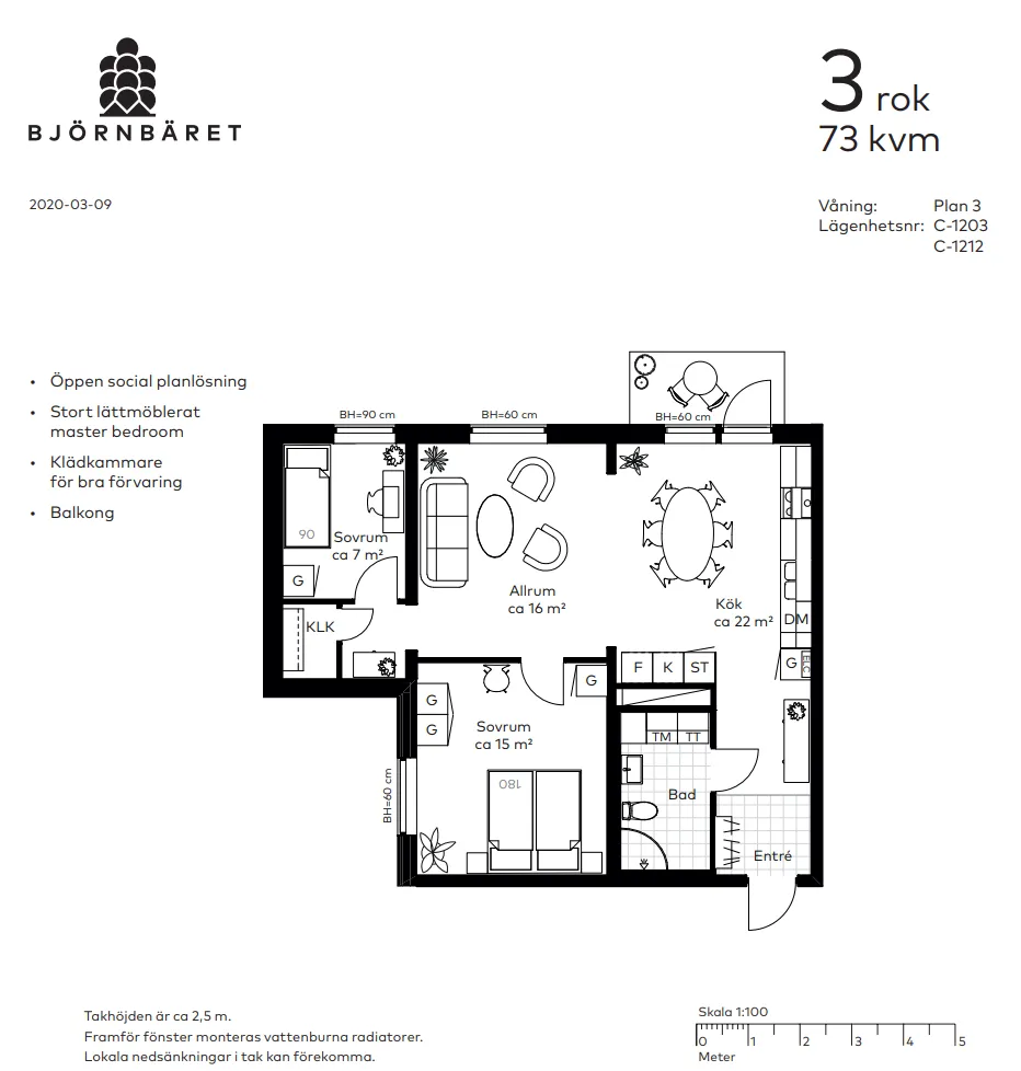 Hyreslägenhet på Kalmar i kalmar