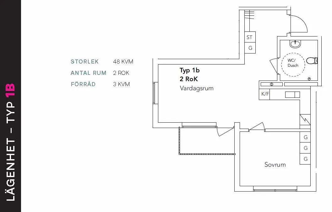 Hyreslägenhet på Östersund i ostersund