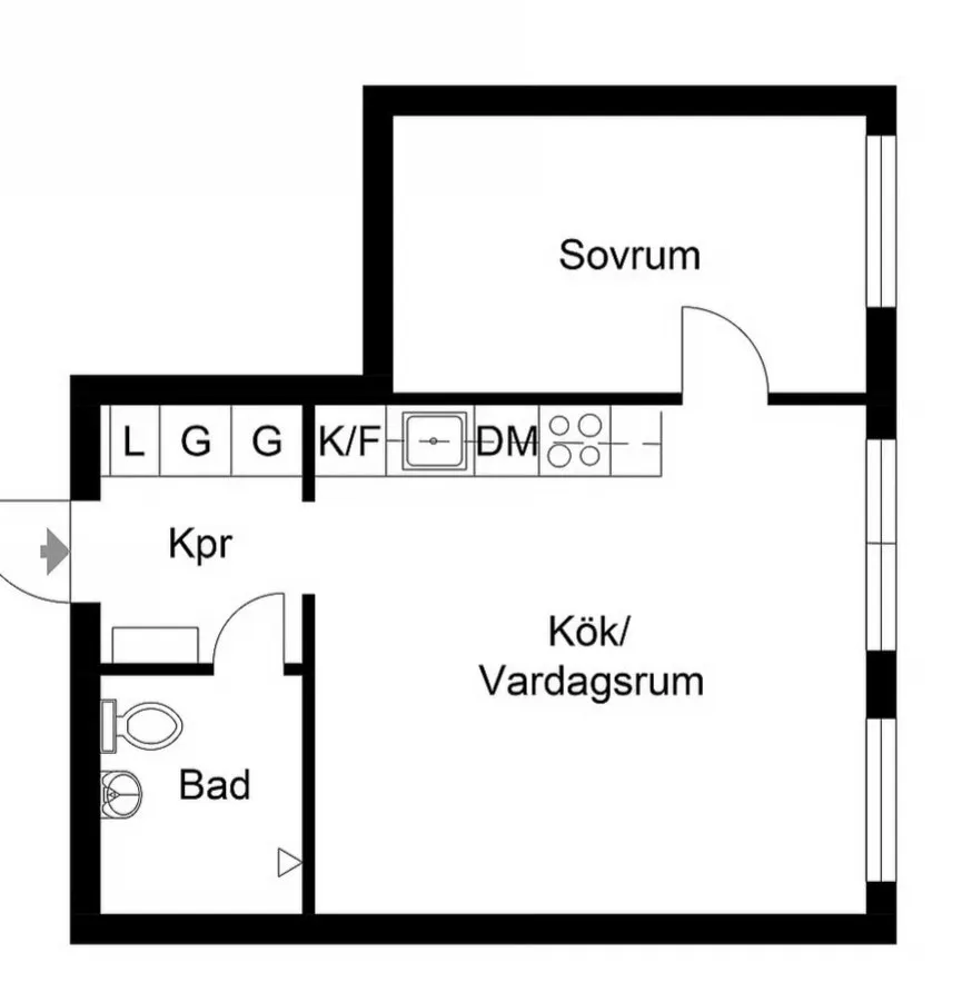 Hyreslägenhet på Sundbyberg i sundbyberg