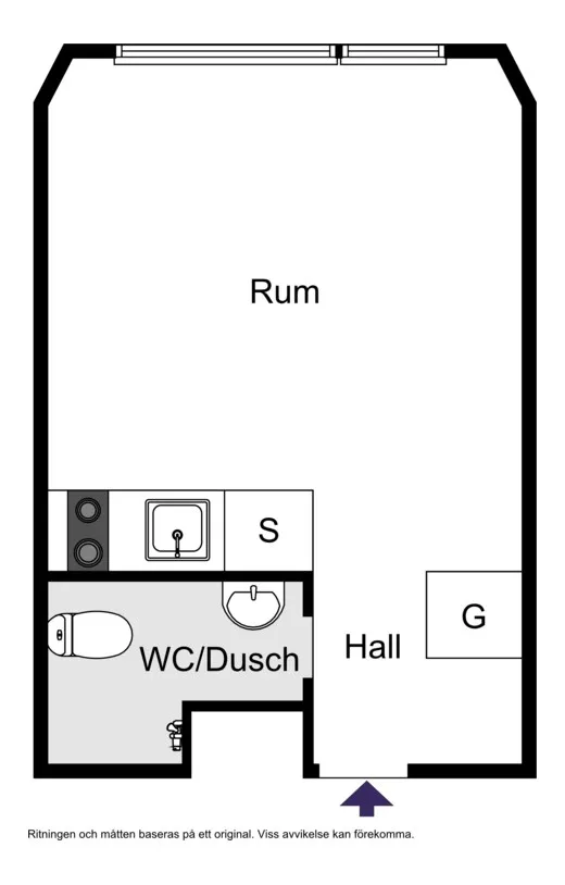 Hyreslägenhet på Enskede i enskede