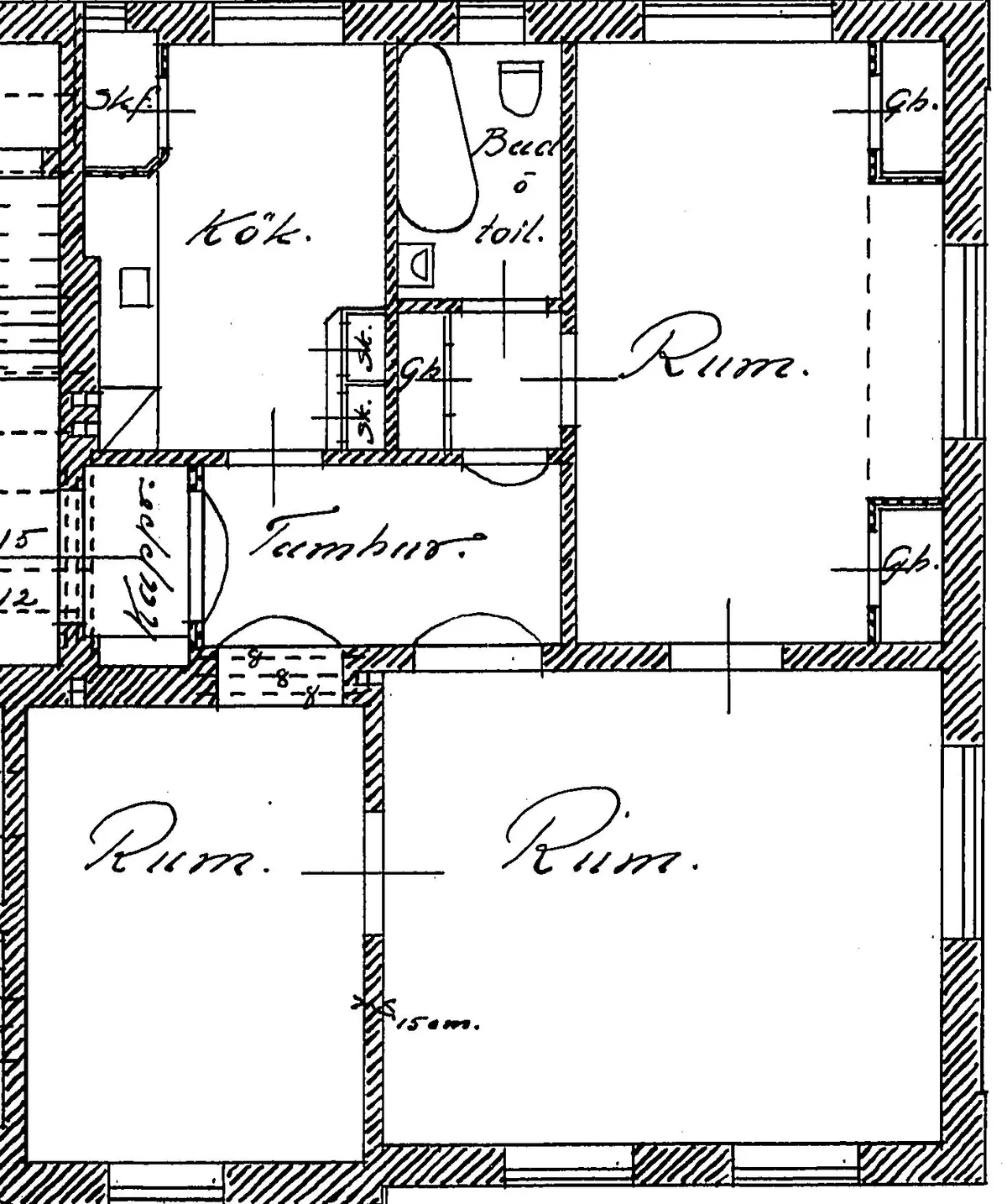 Hyreslägenhet på Trelleborg i trelleborg