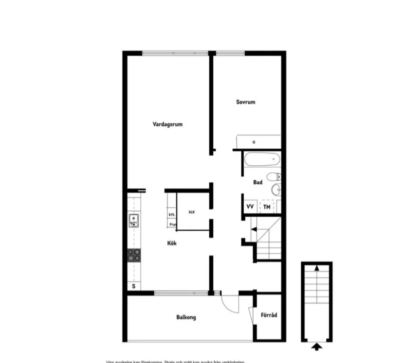 Hyreslägenhet på Nora i nora