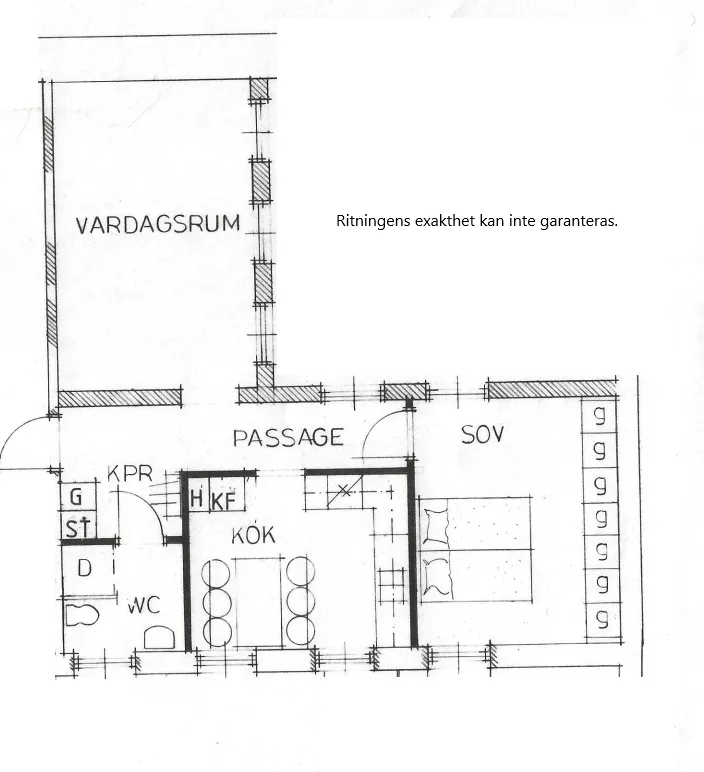Hyreslägenhet på Kalmar i kalmar