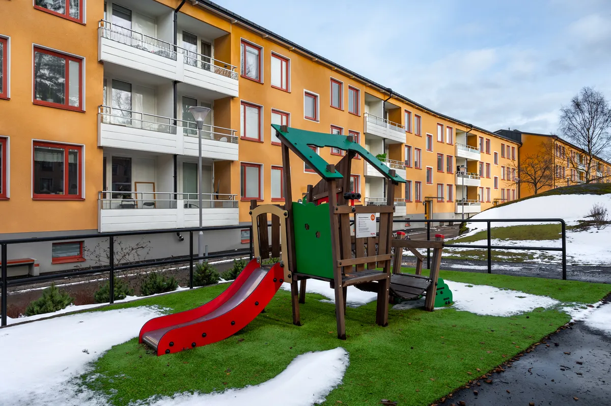 Hyreslägenhet på Bandhagen i bandhagen