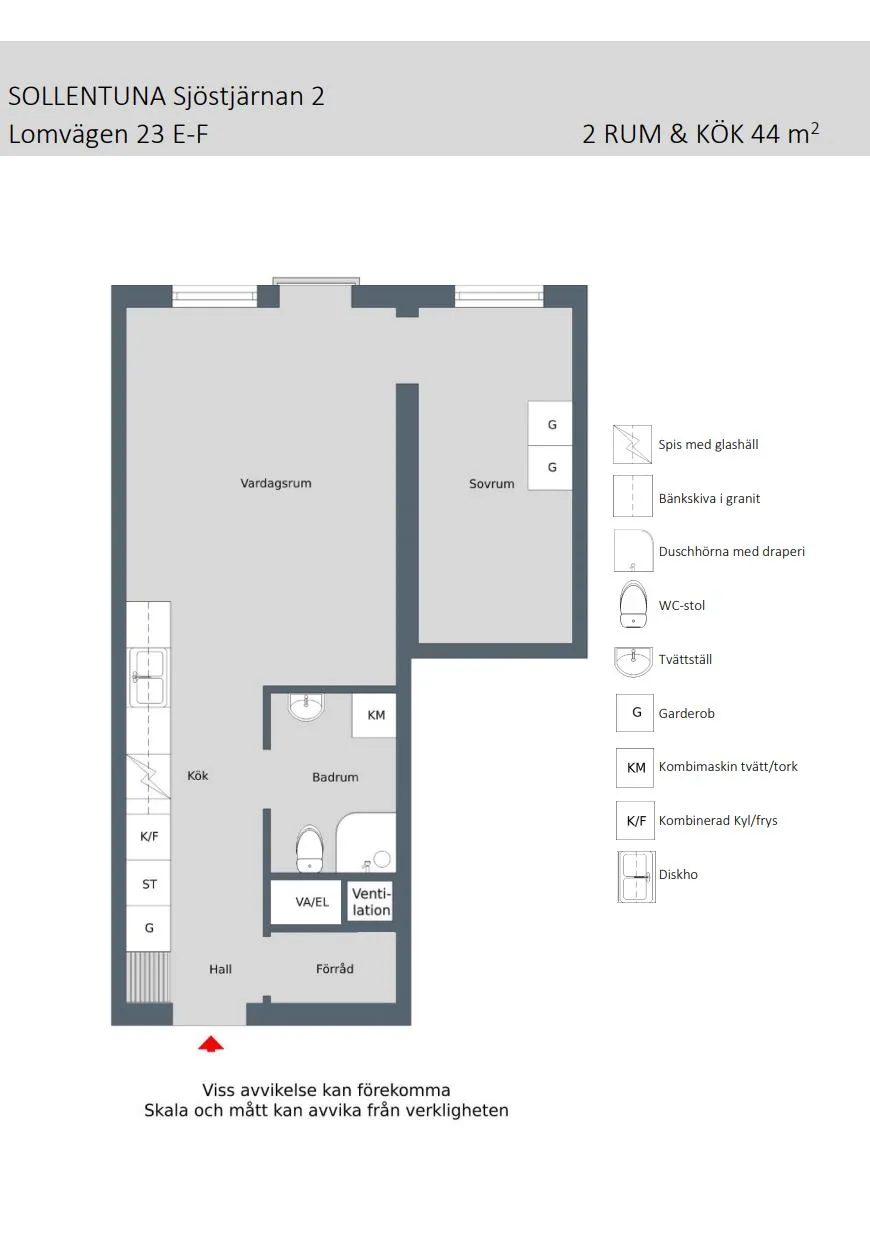 Hyreslägenhet på Sollentuna i sollentuna