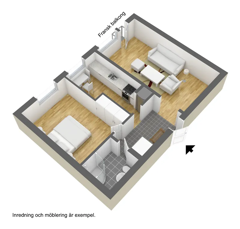 Hyreslägenhet på Borås i boras