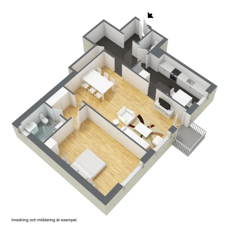 Hyreslägenhet på Borås i boras