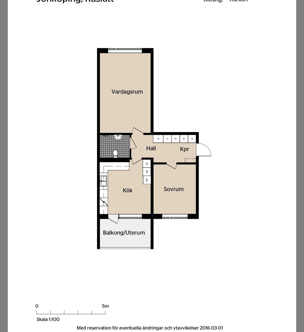 Hyreslägenhet på Jönköping i jonkoping