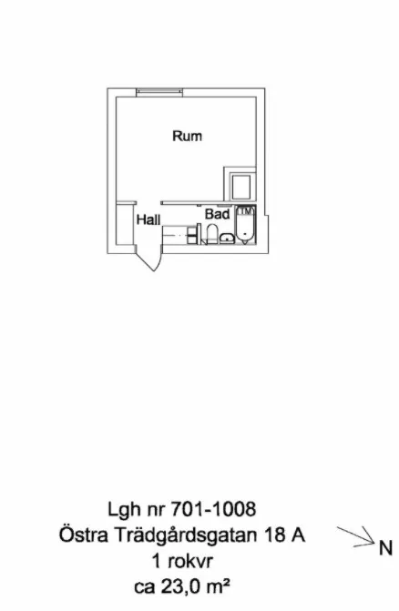 Hyreslägenhet på Nyköping i nykoping