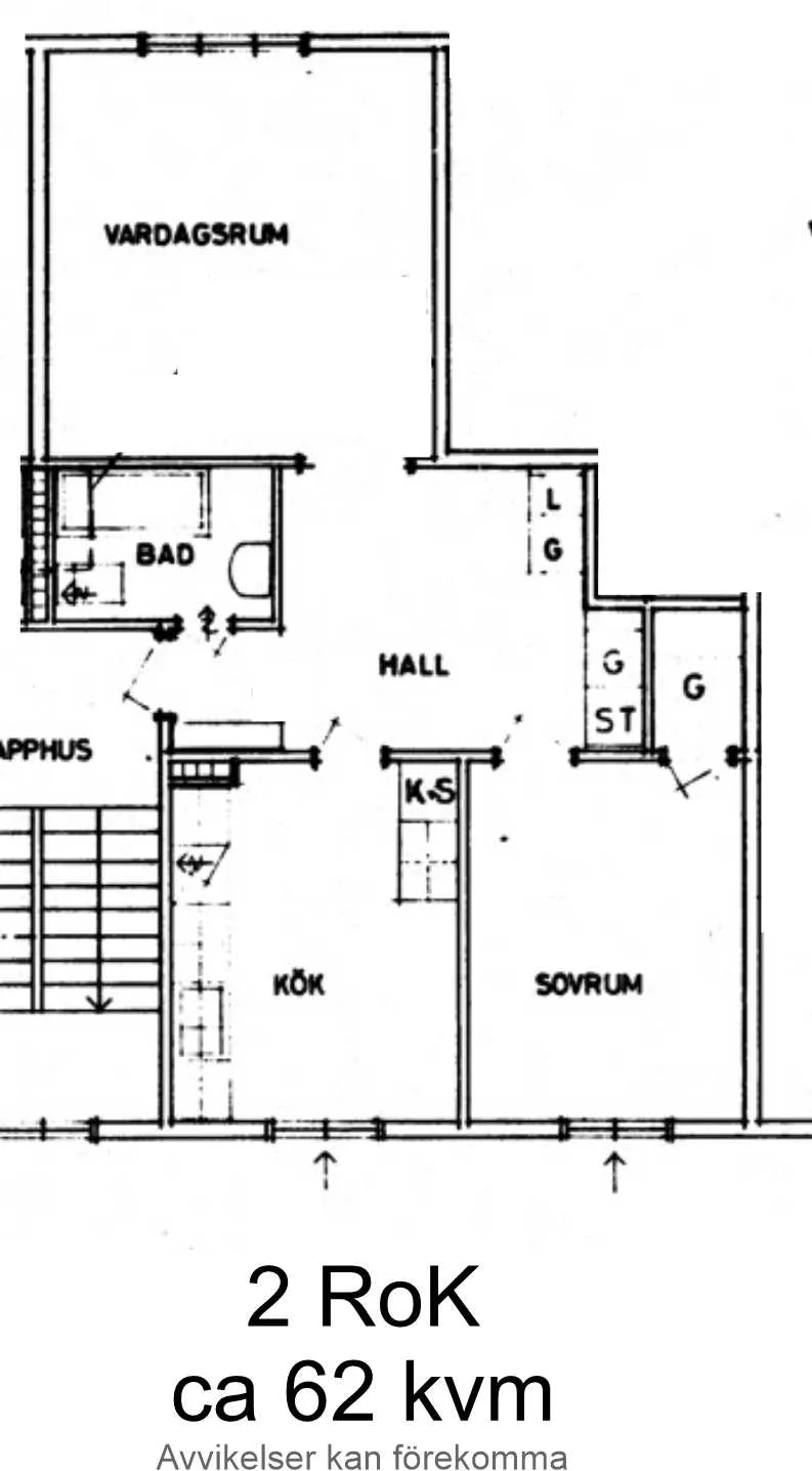 Hyreslägenhet på Västerås i vasteras