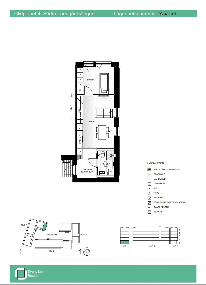 Hyreslägenhet på Örebro i orebro