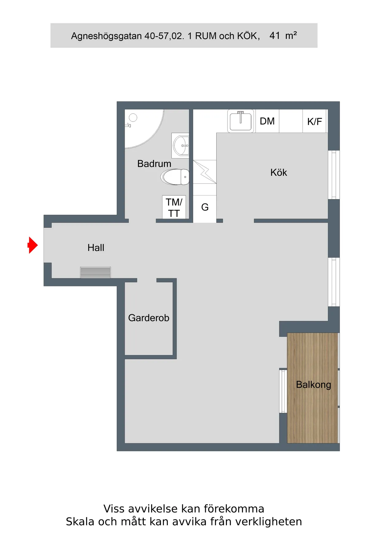 Hyreslägenhet på Motala i motala