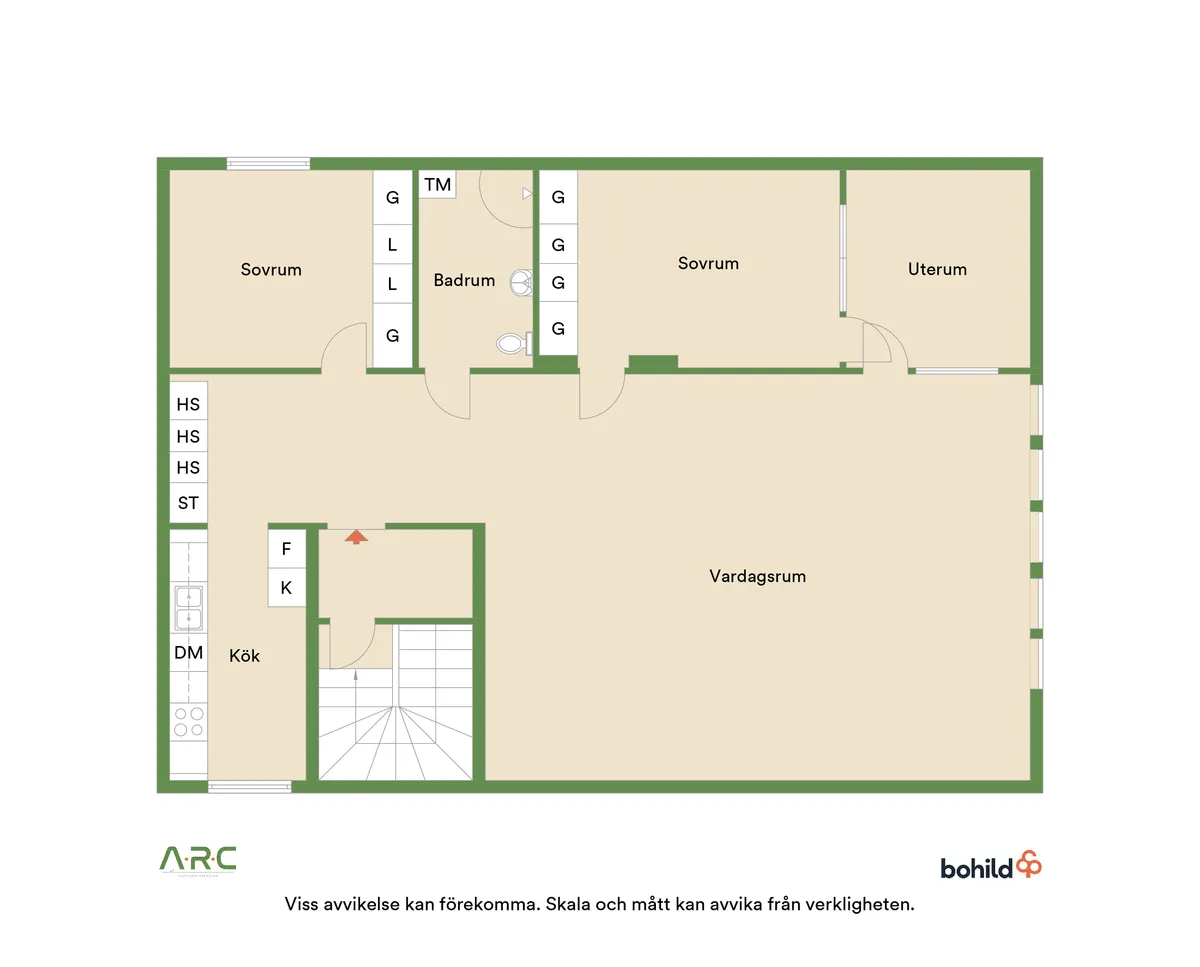 Hyreslägenhet på Älmhult i almhult