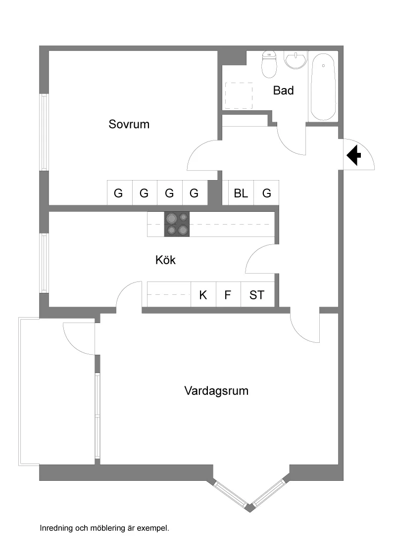 Hyreslägenhet på Karlstad i karlstad