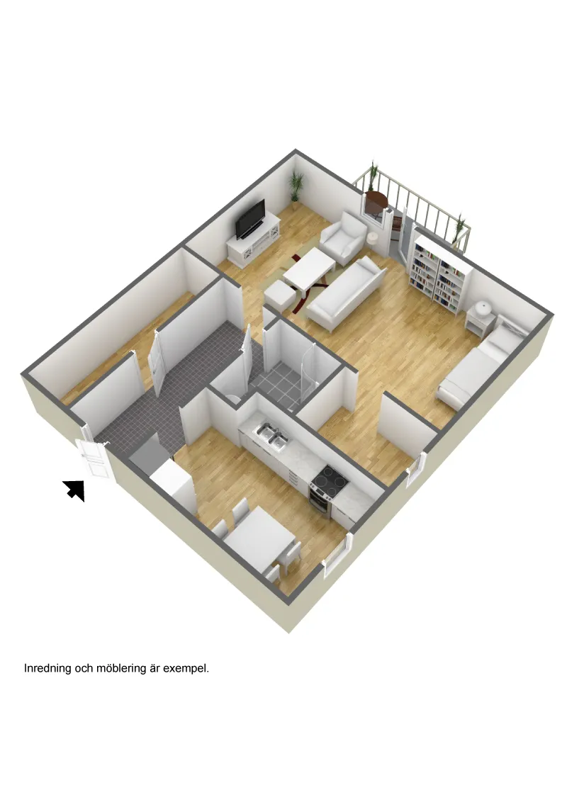Hyreslägenhet på Borås i boras