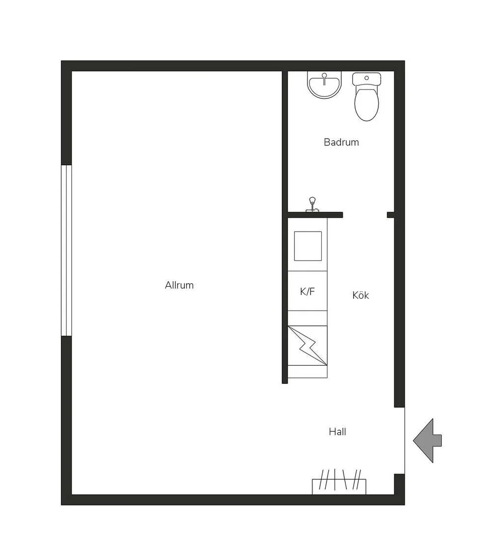 Hyreslägenhet på Hägersten i hagersten