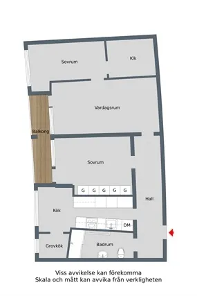 Hyreslägenhet på Nyköping i nykoping