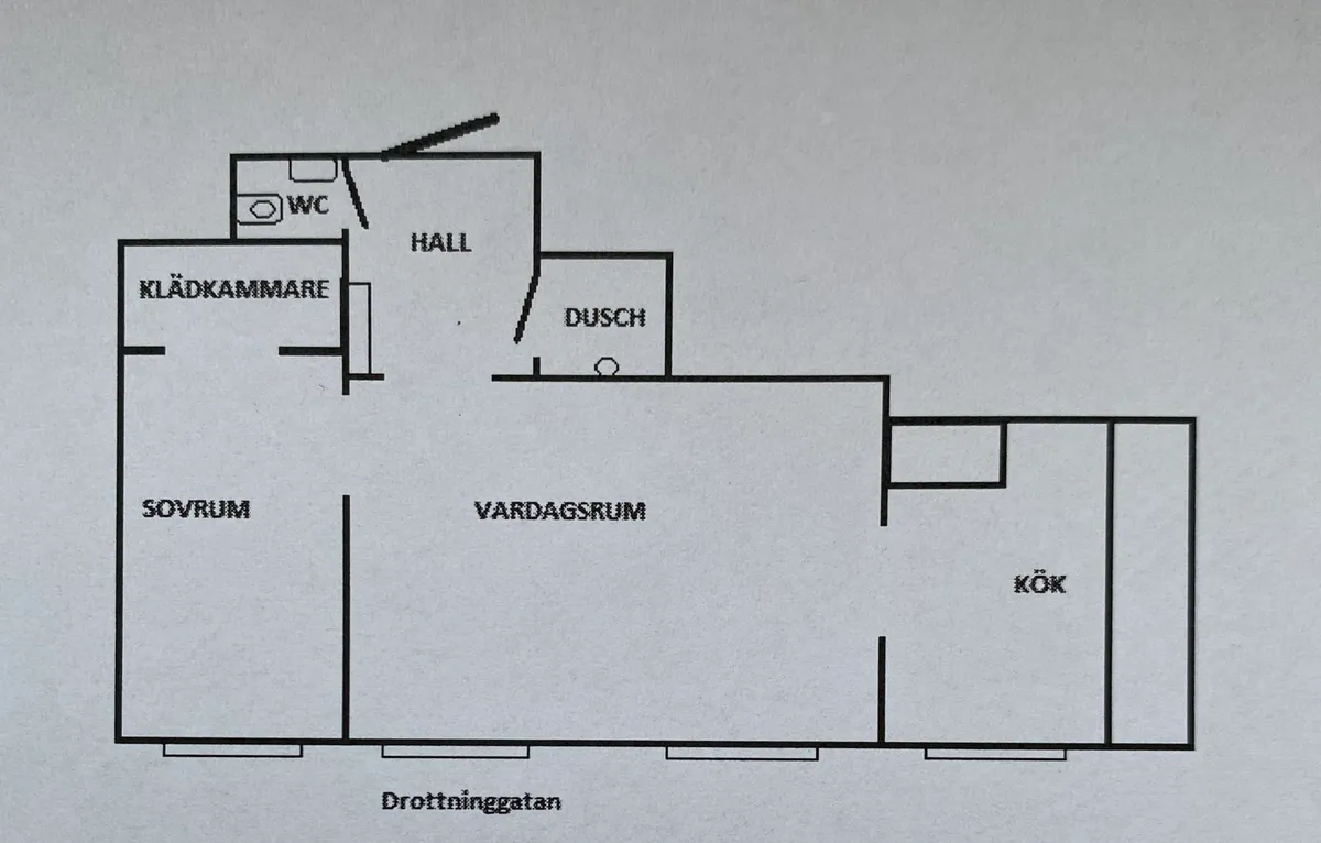 Hyreslägenhet på Kungsör i kungsor
