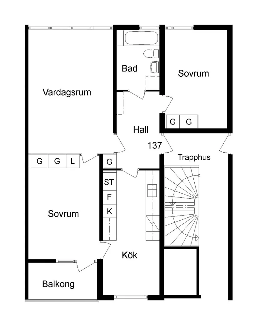 Hyreslägenhet på Skellefteå i skelleftea
