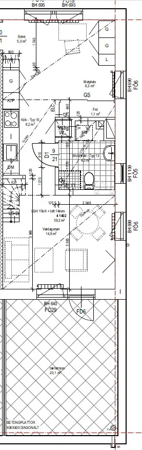 Hyreslägenhet på Farsta i farsta