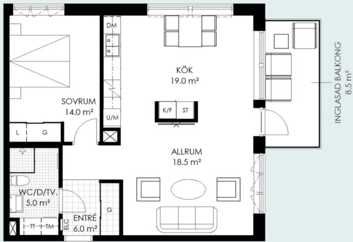 Hyreslägenhet på Örebro i orebro