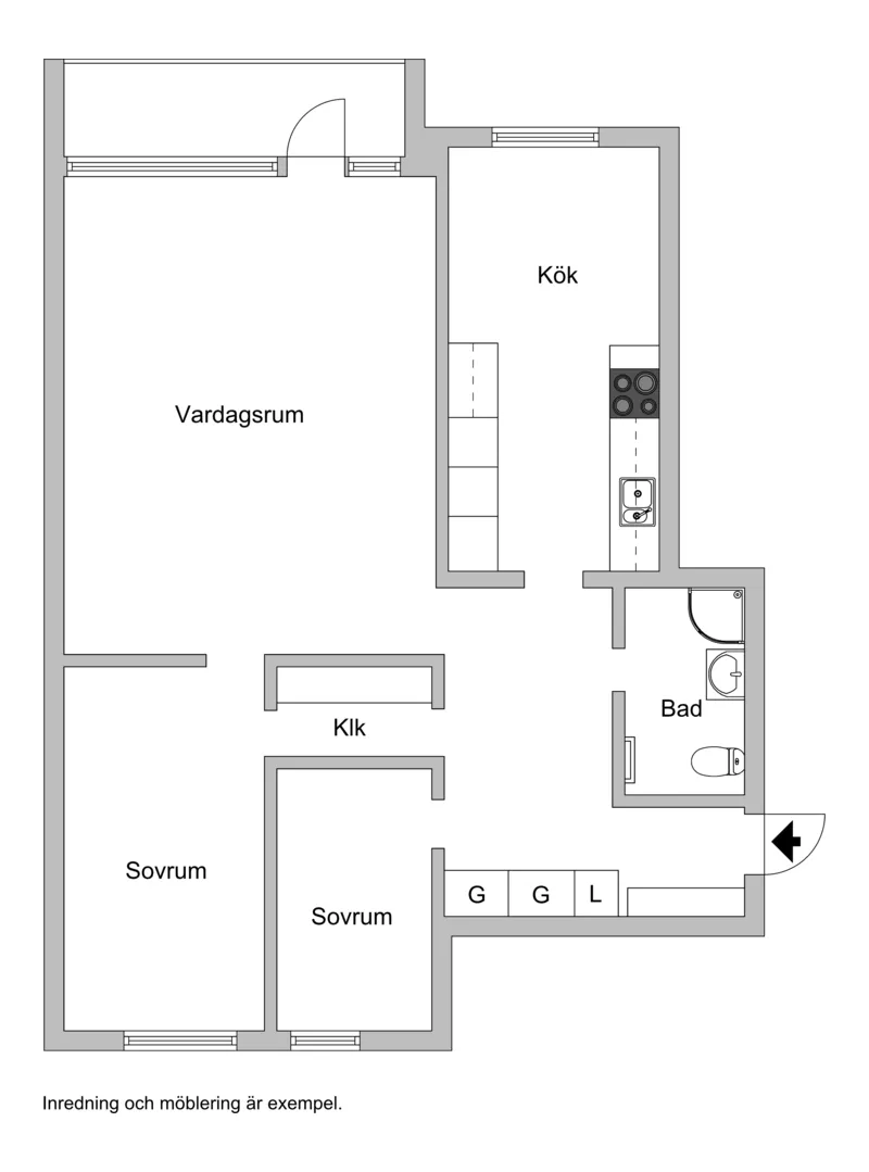 Hyreslägenhet på Halmstad i halmstad