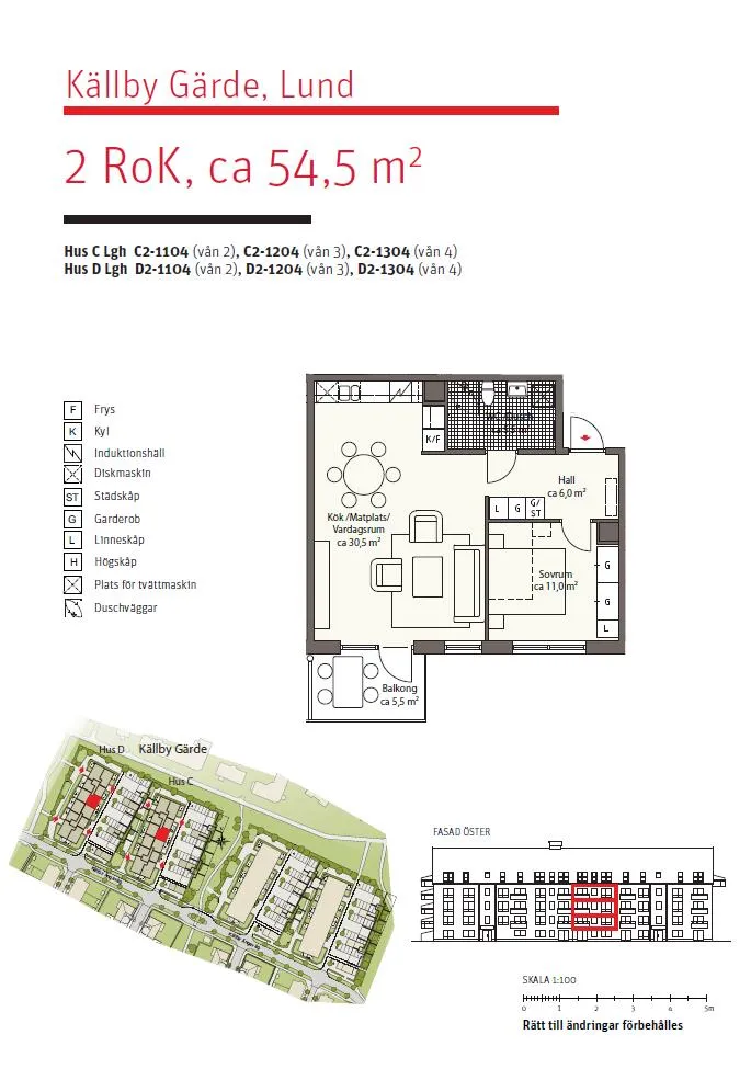 Hyreslägenhet på Lund i lund