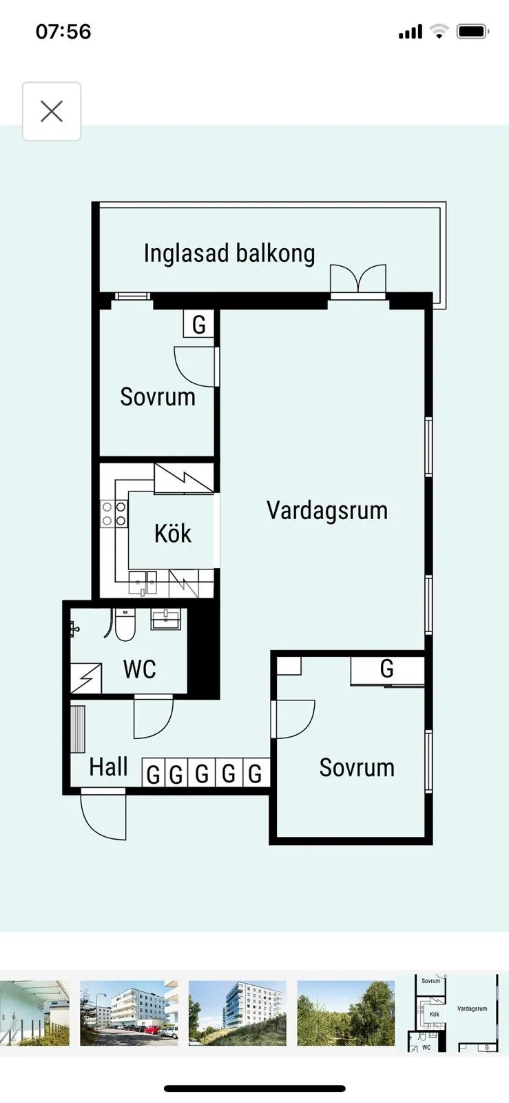 Hyreslägenhet på Skärholmen i skarholmen