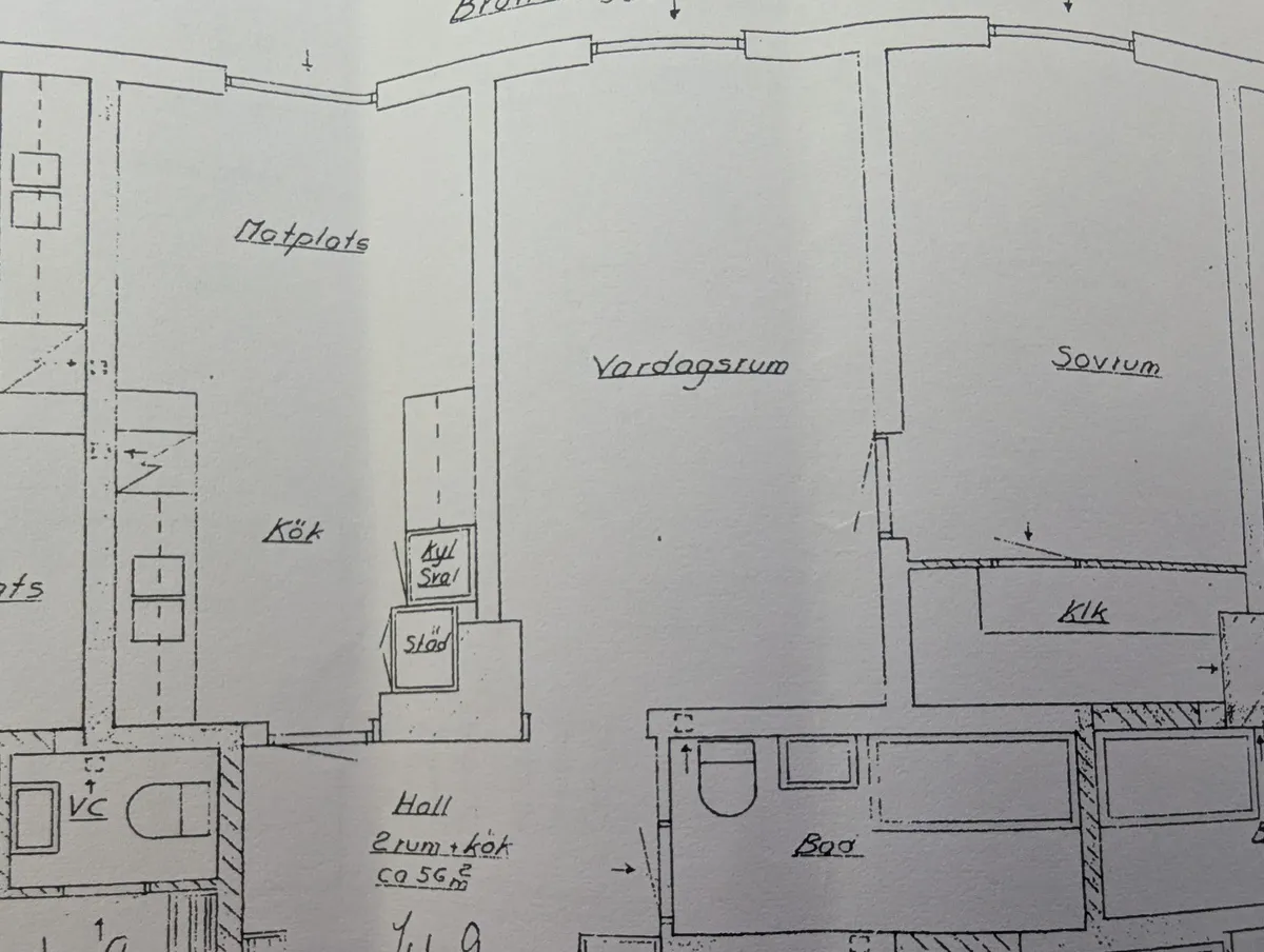 Hyreslägenhet på Hjortkvarn i hjortkvarn