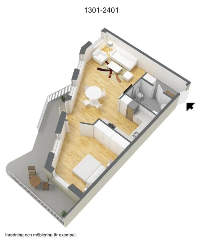 Hyreslägenhet på Halmstad i halmstad