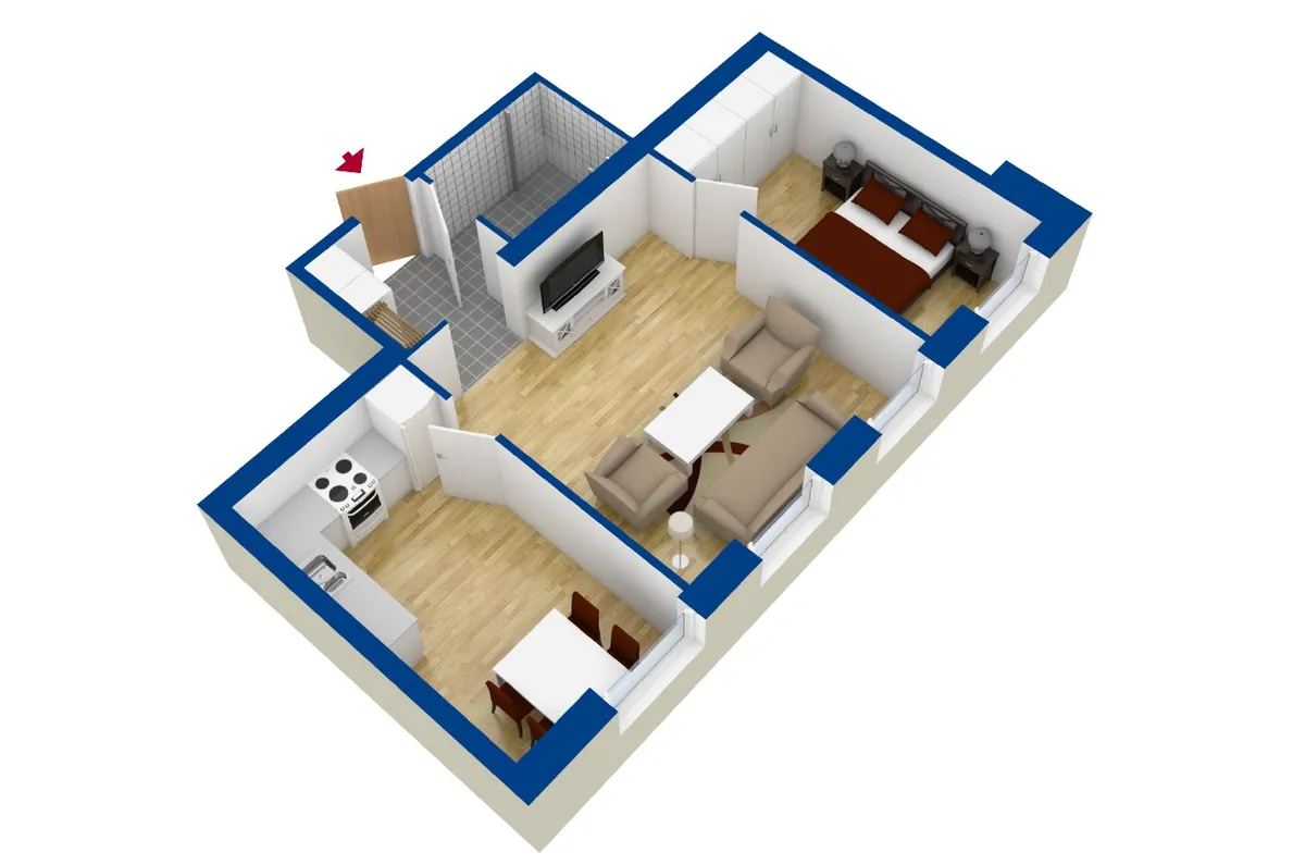 Hyreslägenhet på Linköping i linkoping