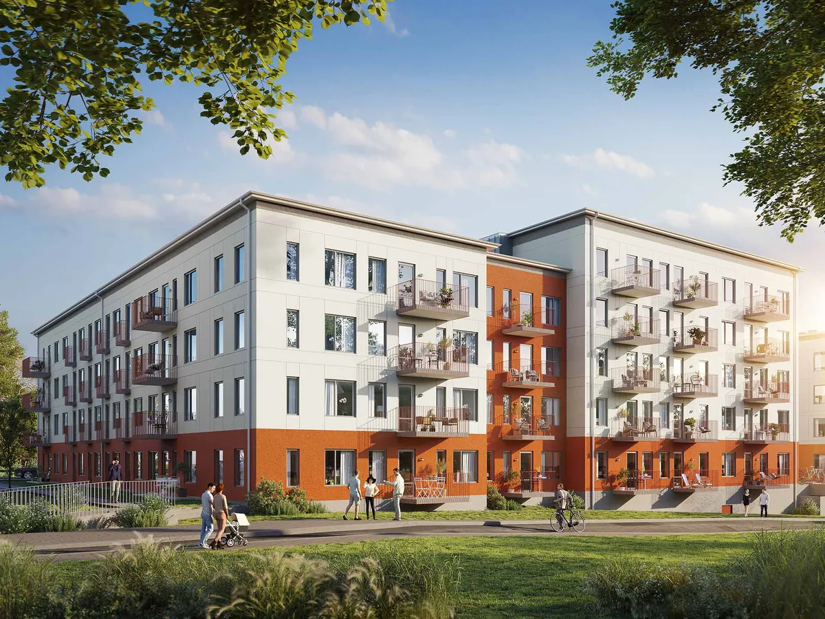 Hyreslägenhet på Lund i lund