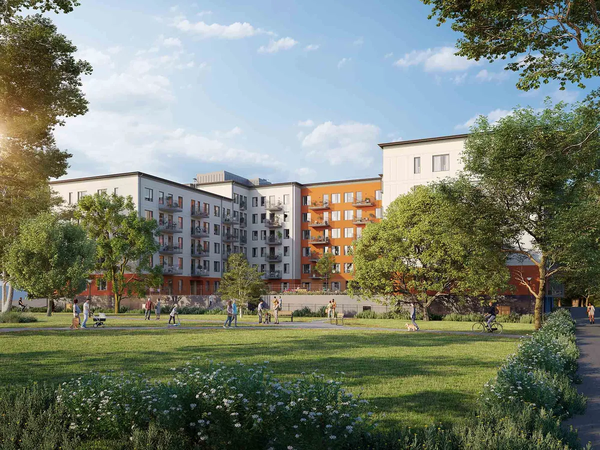 Hyreslägenhet på Lund i lund