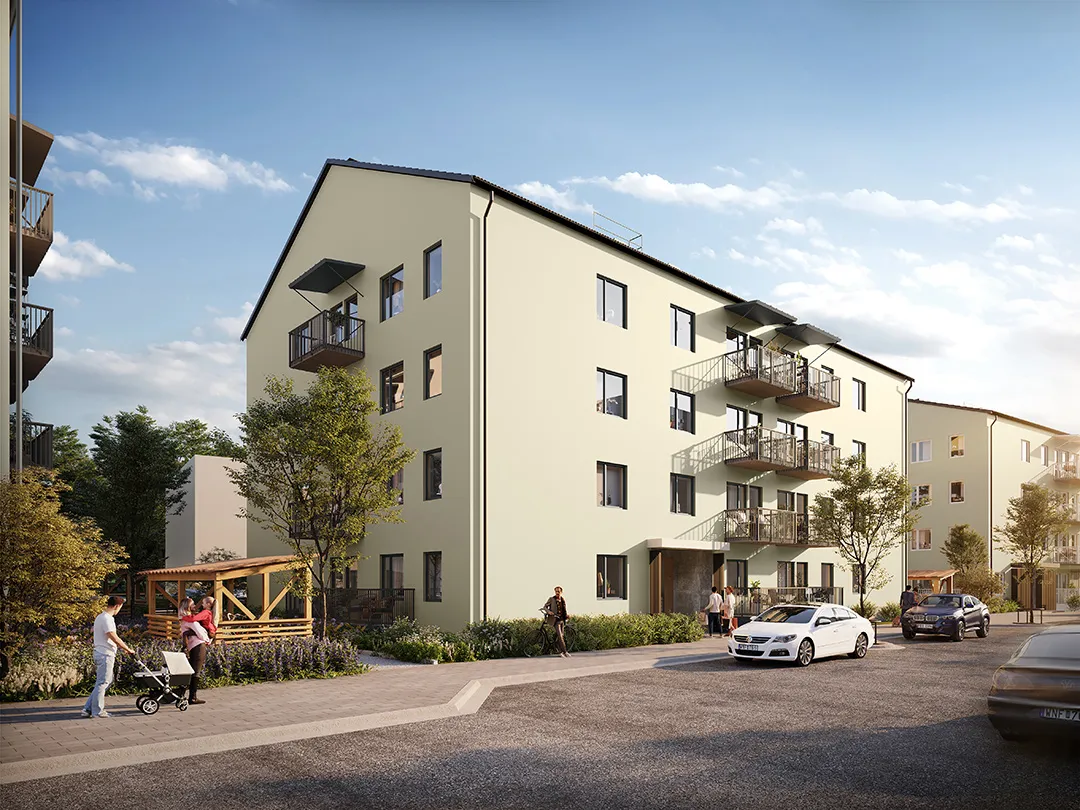 Hyreslägenhet på Bro i bro